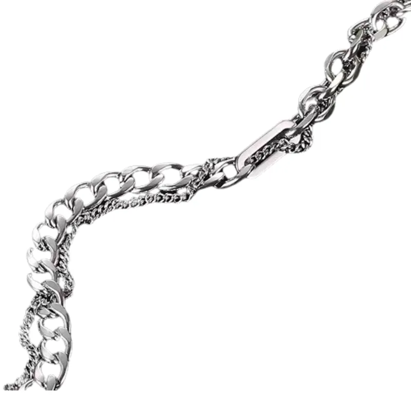 Hip Hop Double Wrap Bracelet