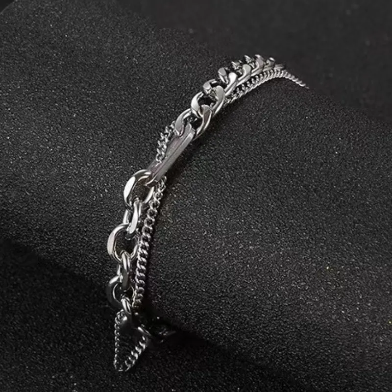 Hip Hop Double Wrap Bracelet