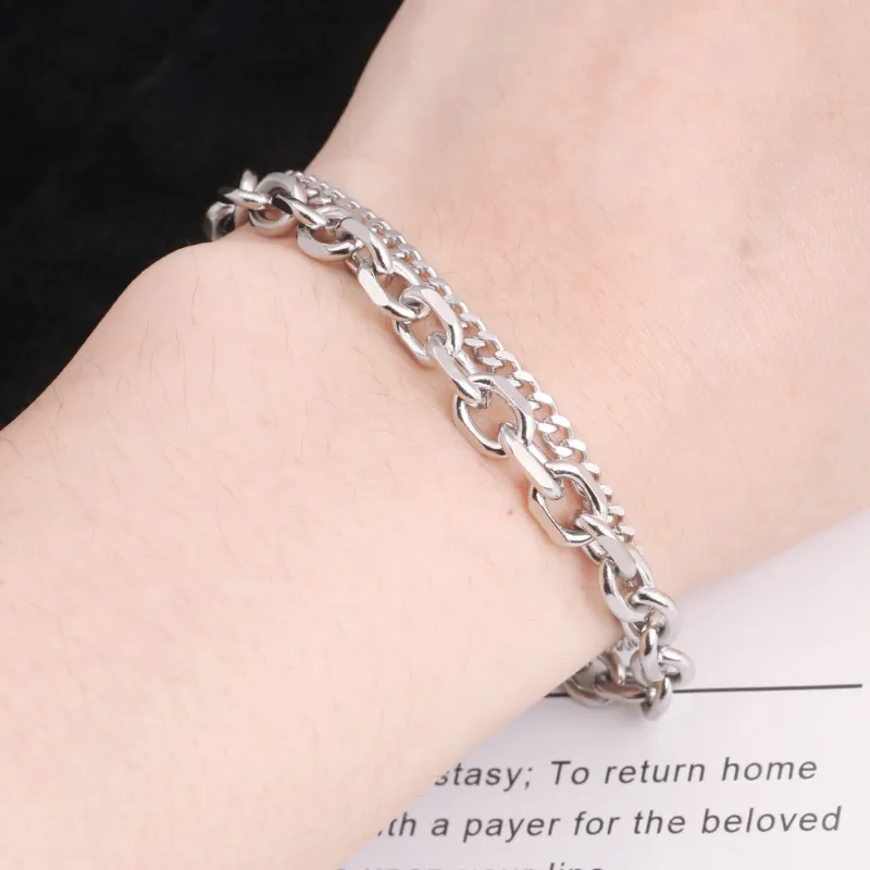 Hip Hop Double Wrap Bracelet