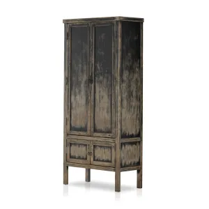 Hitchens Cabinet - Worn Black