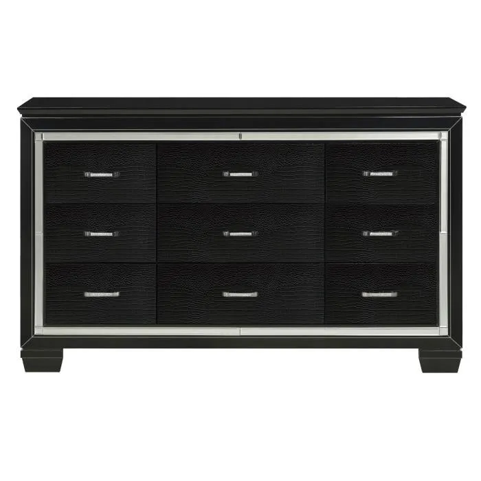 Homelegance Allura Dresser in Black 1916BK-5