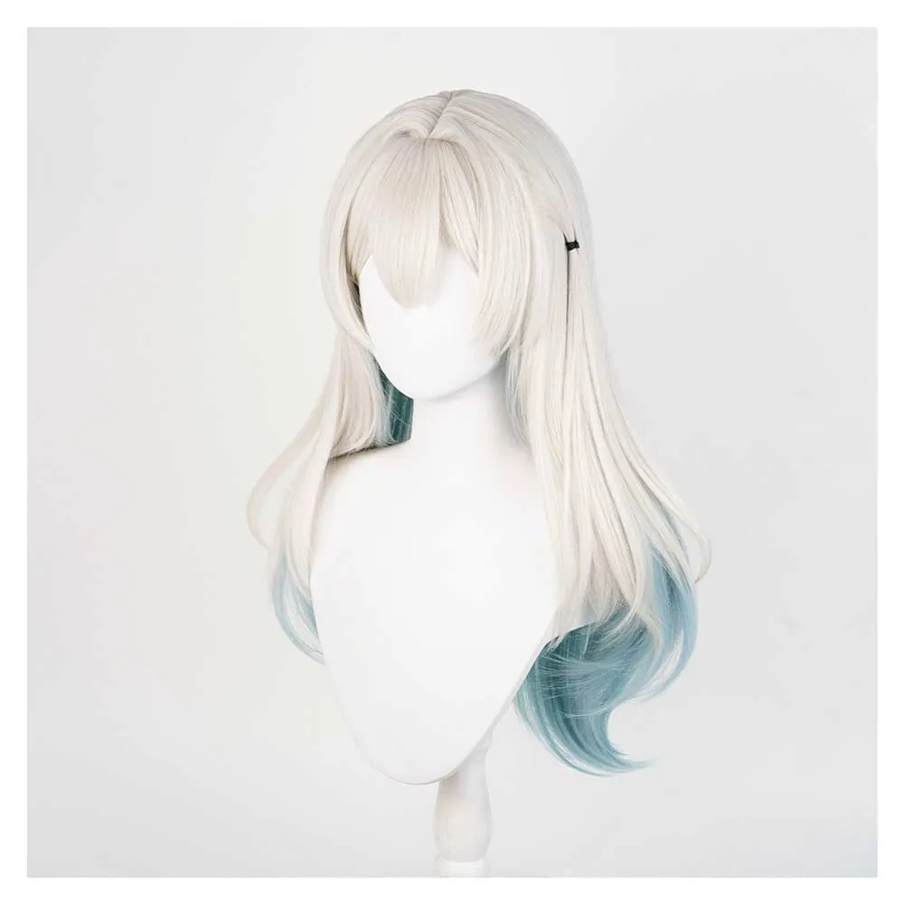 Honkai: Star Rail Firefly Game Character Cosplay White Wig Heat Resistant Synthetic Hair