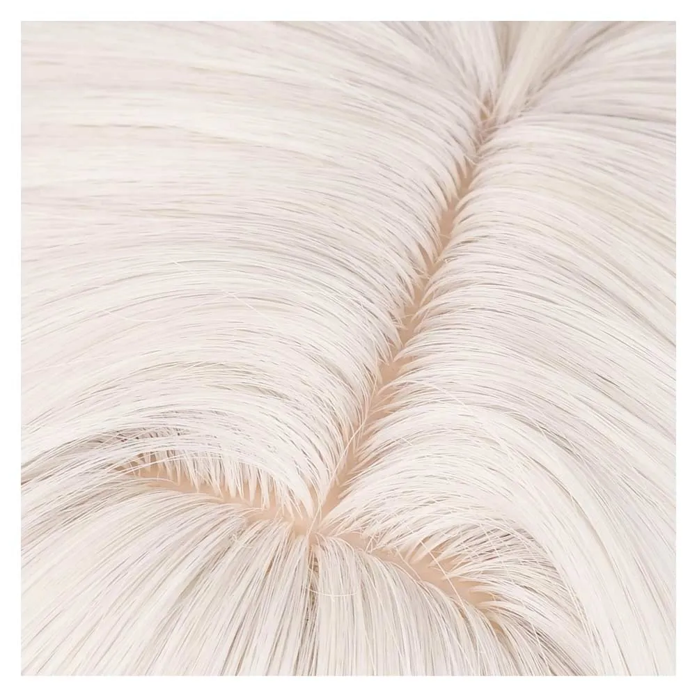 Honkai: Star Rail Firefly Game Character Cosplay White Wig Heat Resistant Synthetic Hair