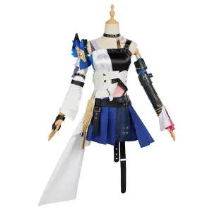 Honkai: Star Rail Serval Landau Cosplay Costume Blue Outfits Halloween Carnival Suit