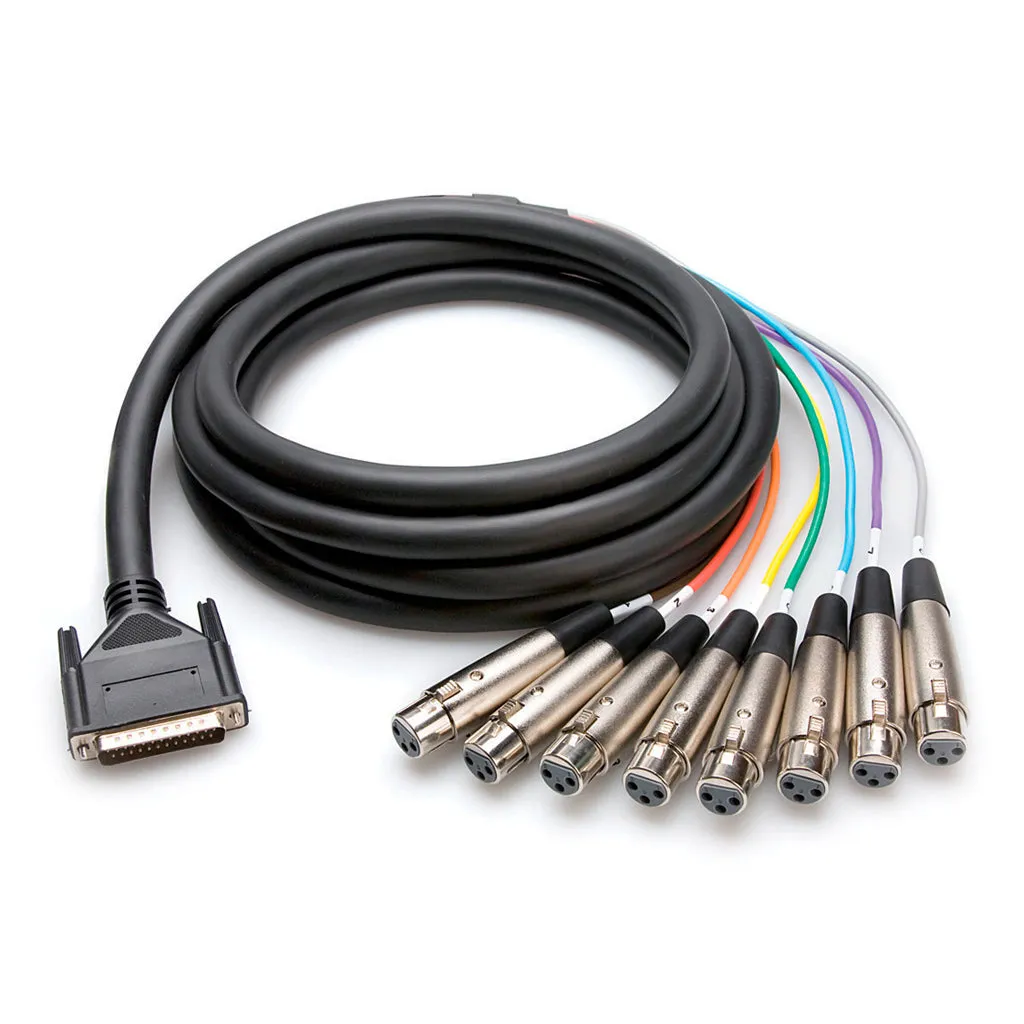 Hosa Technology Snake DB25A - XLR3F 7M