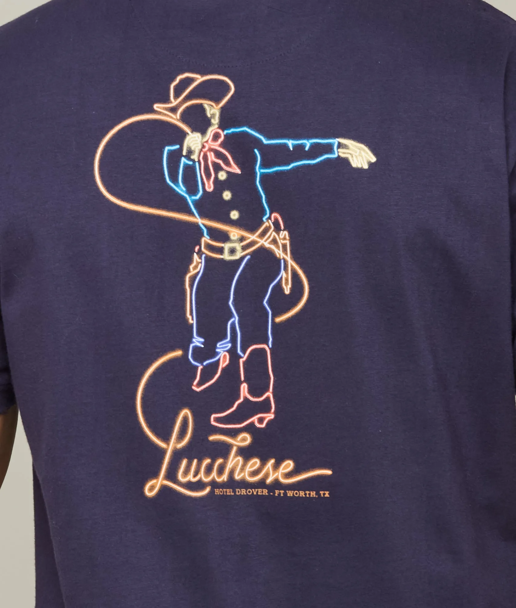 Hotel Drover Tee :: Navy