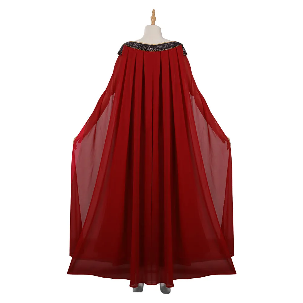 House of the Dragon Princess Rhaenys Velaryon Cosplay Costume Dress Outfits Halloween Carnival Suit