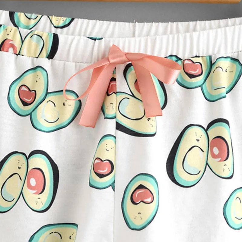 'I AVO CRUSH ON YOU' T-Shirt & Shorts (2 Piece Set)