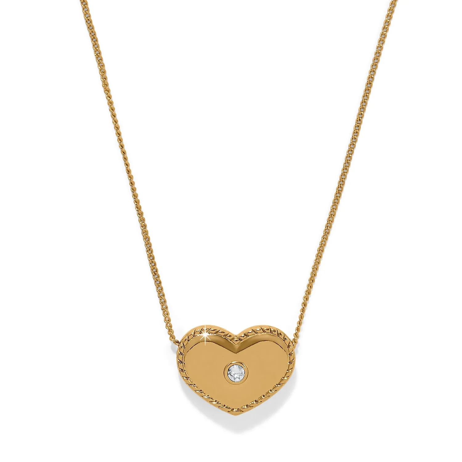Illumina Celeste Heart Bold Necklace - JM7731