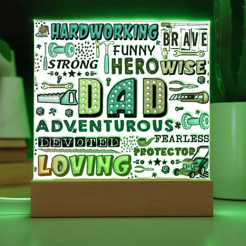 Inflated 3D Effect - To My Dad
