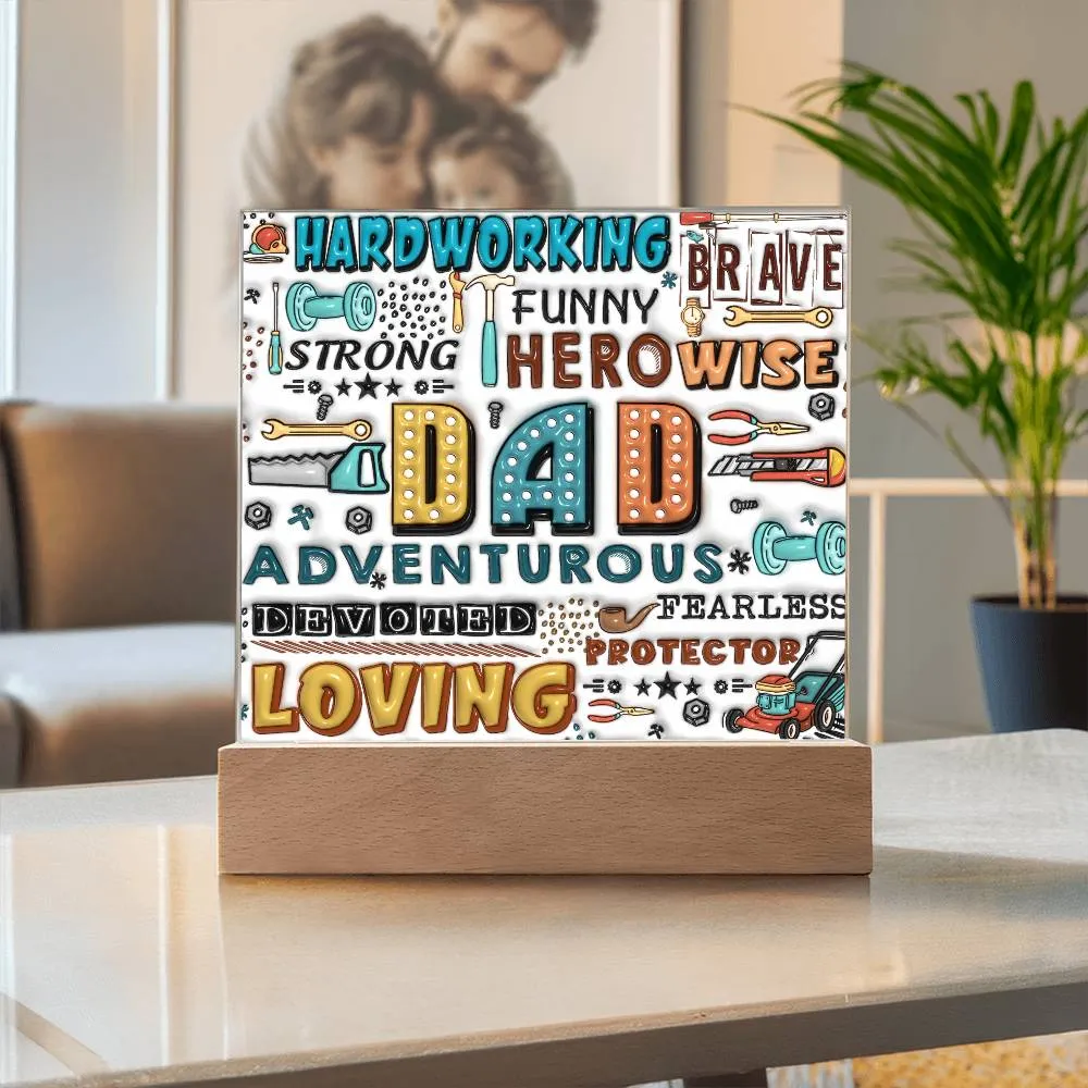 Inflated 3D Effect - To My Dad