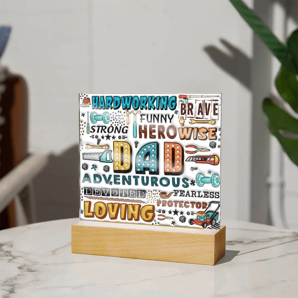 Inflated 3D Effect - To My Dad