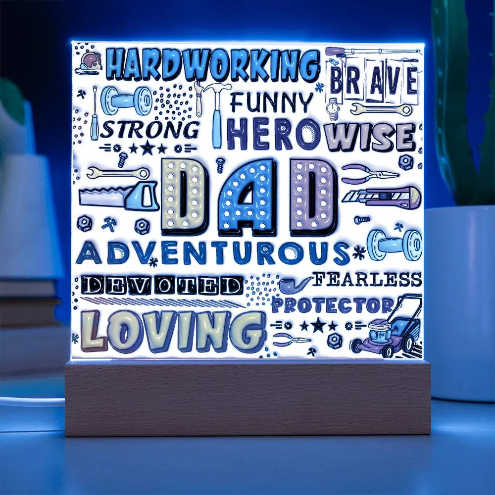 Inflated 3D Effect - To My Dad