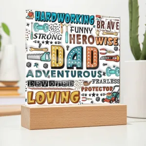Inflated 3D Effect - To My Dad