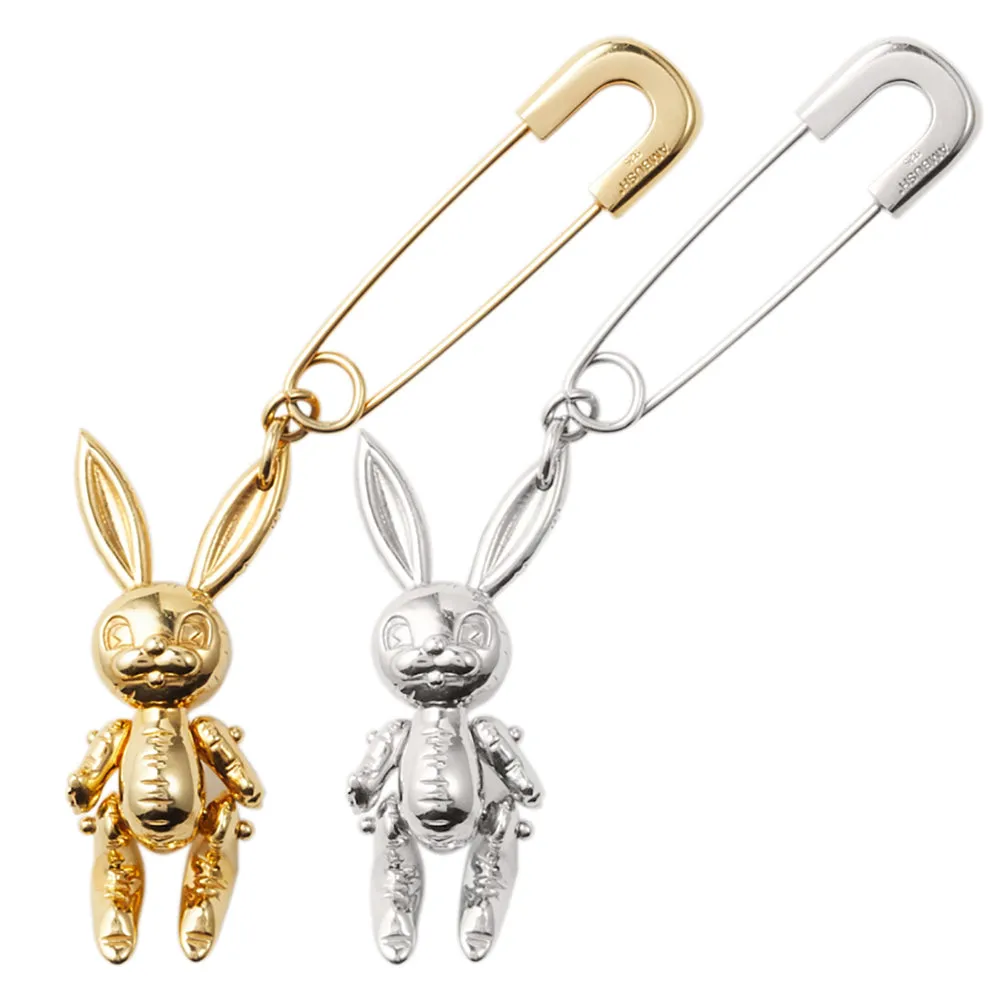 Inflated Bunny Charm Earring