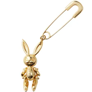 Inflated Bunny Charm Earring