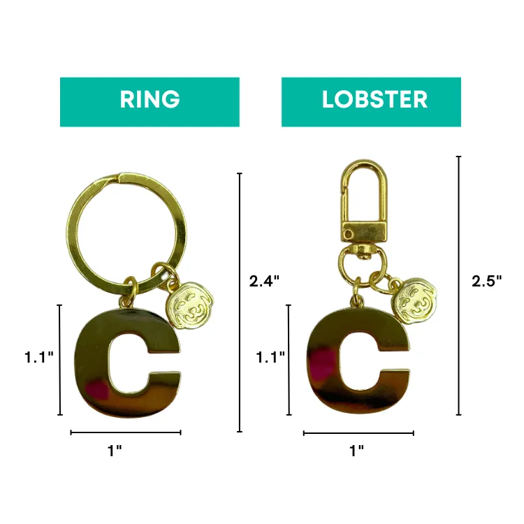 Initial - Collar Charm
