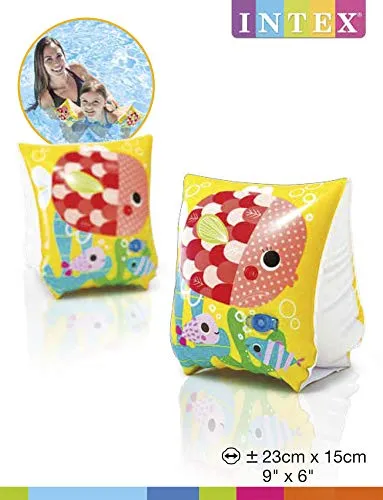 Intex Tropical Buddies Arm Bands, Multi Color
