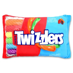 Iscream Rainbow Twizzlers Packaging Fleece Plush
