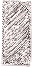J92 Small Lieutenant Collar Bars - Embossed (3/4" W)