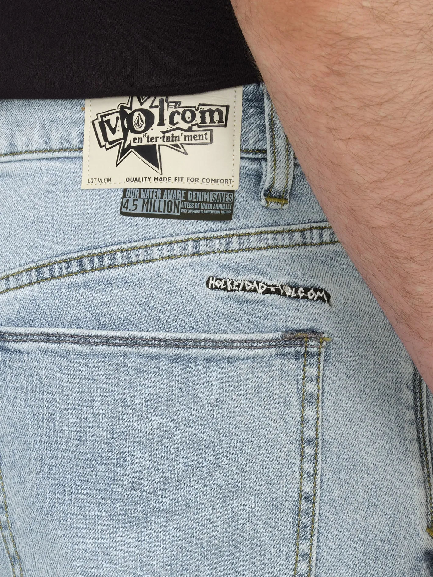 Jean V Ent Hockey Dad - HEAVY WORN FADED