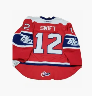 Jeff Swift 2010-11 game ready TPT jersey