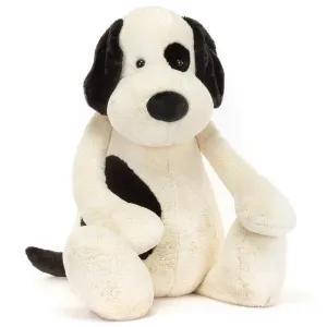 Jellycat Bashful Black & Cream Puppy Gigantic