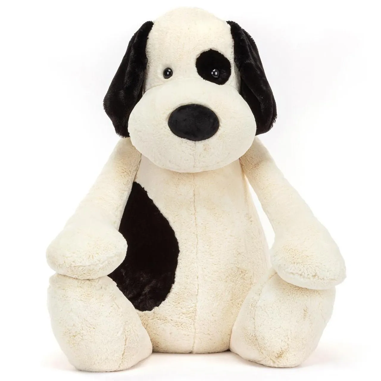 Jellycat Bashful Black & Cream Puppy Gigantic