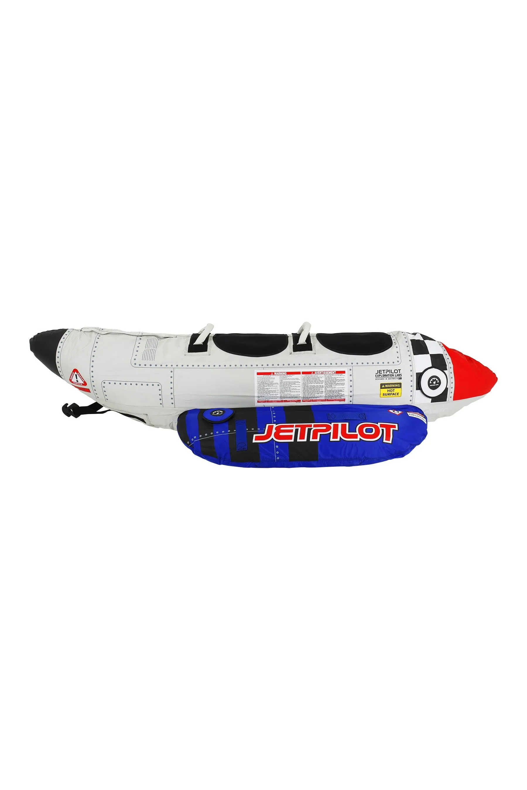 Jetpilot Blast Off 2 Person Towable Tube - Silver