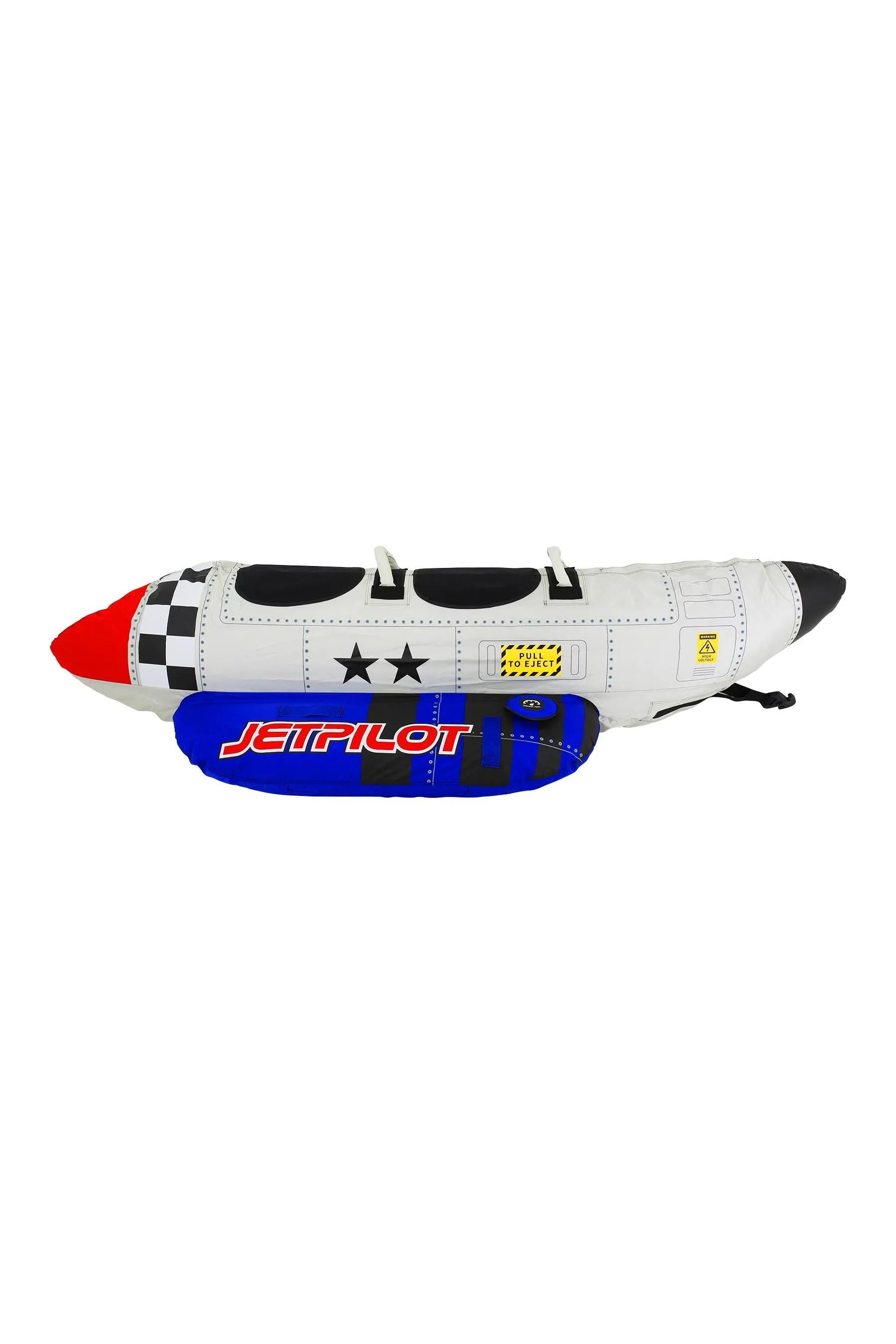 Jetpilot Blast Off 2 Person Towable Tube - Silver