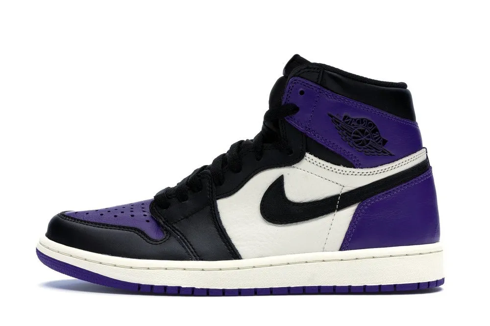 Jordan 1 Retro High "Court Purple" (Worn)