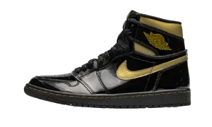 Jordan 1 Retro "Black Metallic Gold" (Worn)