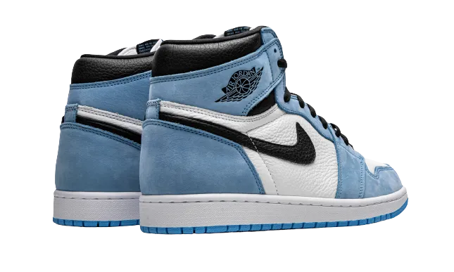Jordan 1 Retro "University Blue" Grade School (Worn)