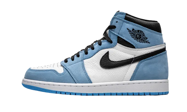 Jordan 1 Retro "University Blue" Grade School (Worn)