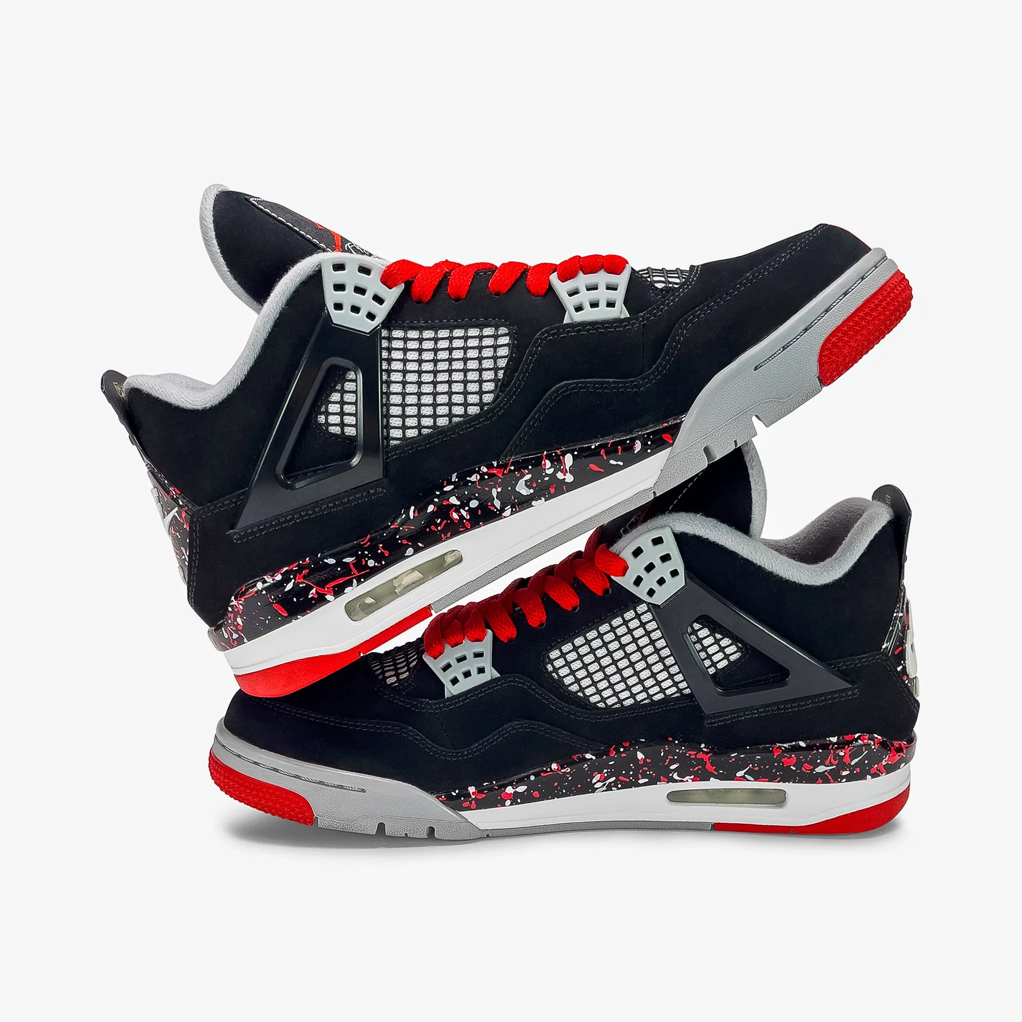 Jordan 4 OVO Splatter (Worn)
