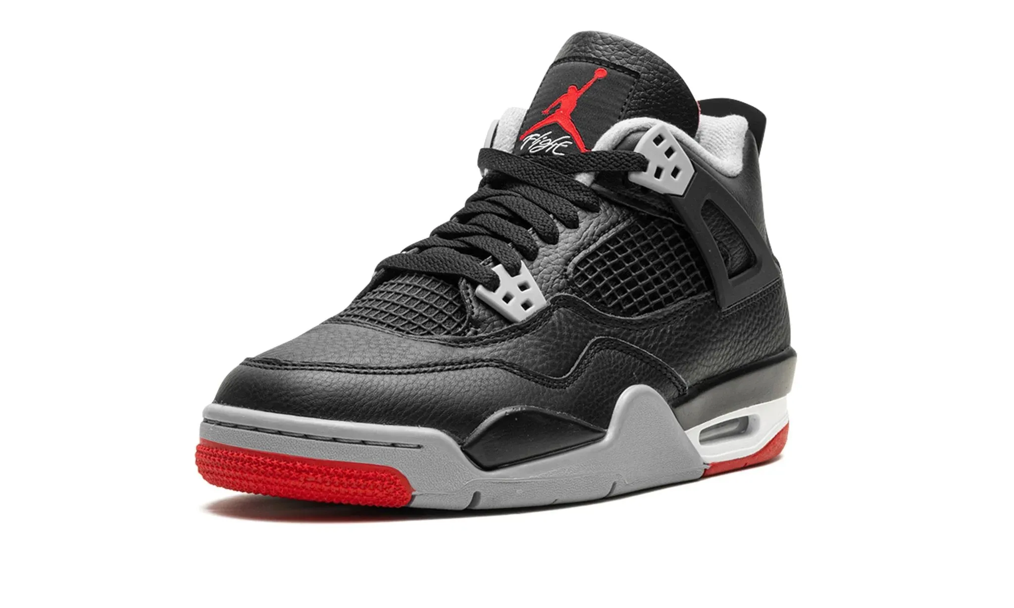 Jordan 4 Retro "Bred Reimagined" Grade School (Worn)