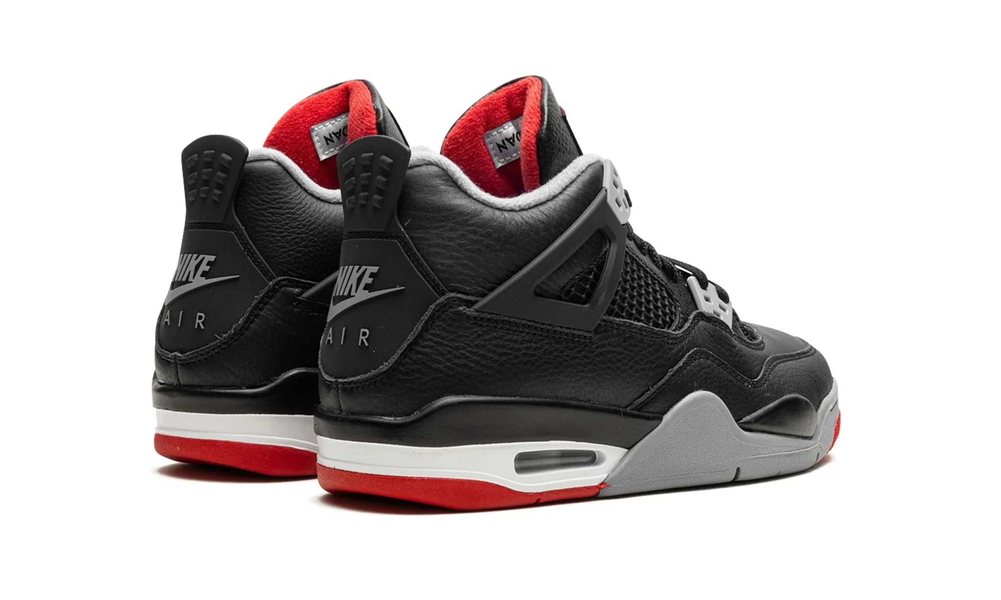 Jordan 4 Retro "Bred Reimagined" Grade School (Worn)