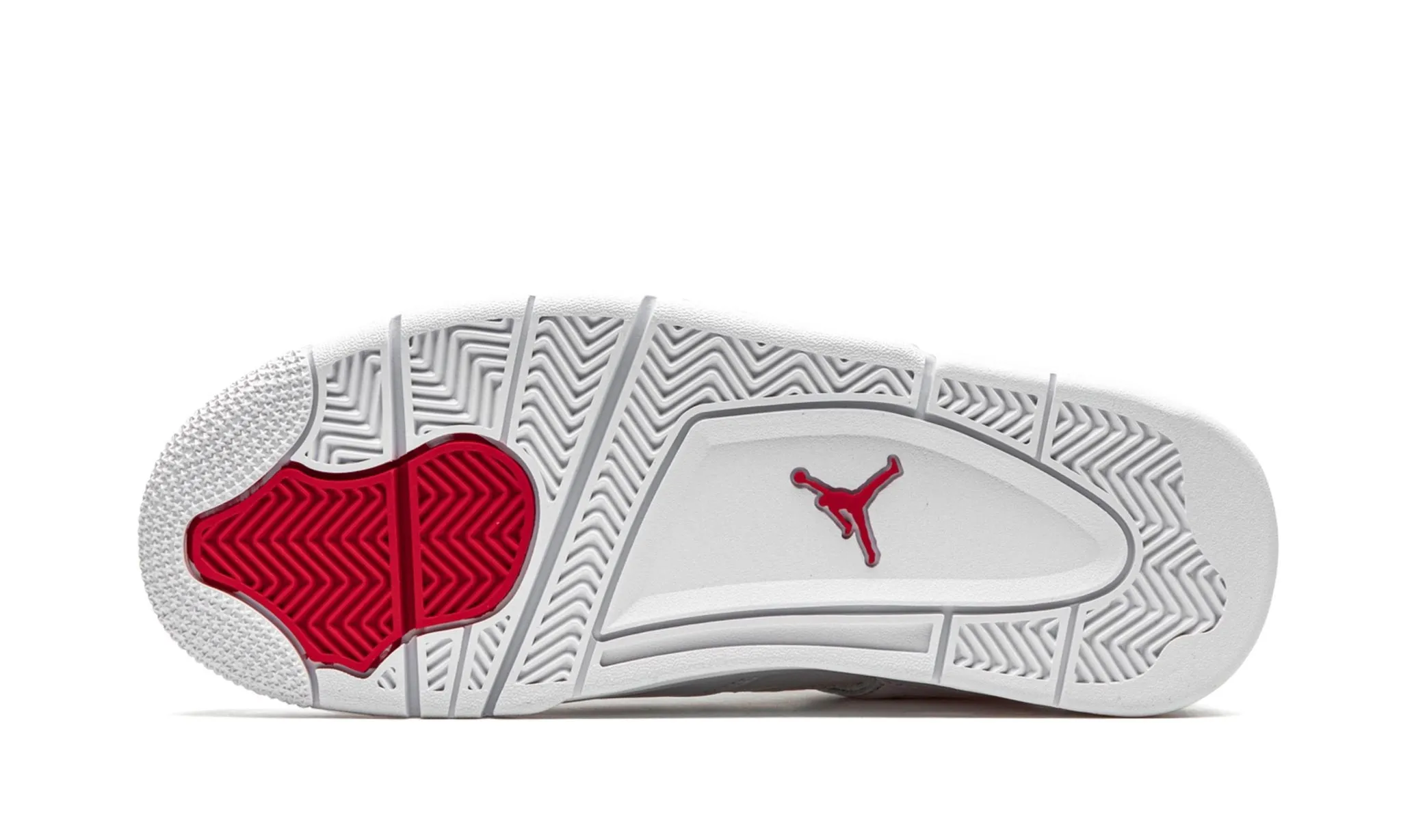 Jordan 4 Retro "Metallic Pack - University Red" (Worn)