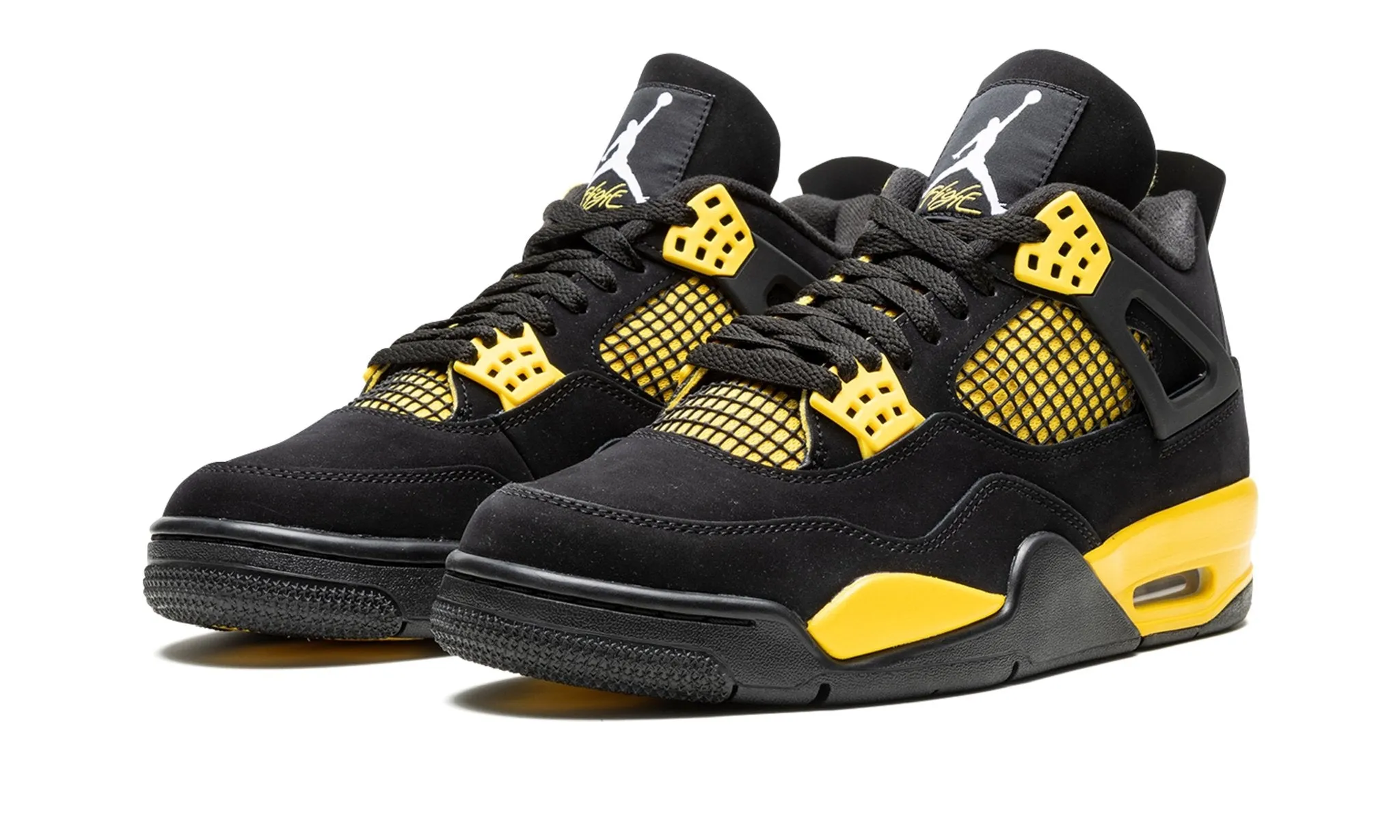 Jordan 4 Retro "Thunder" (Worn Once)