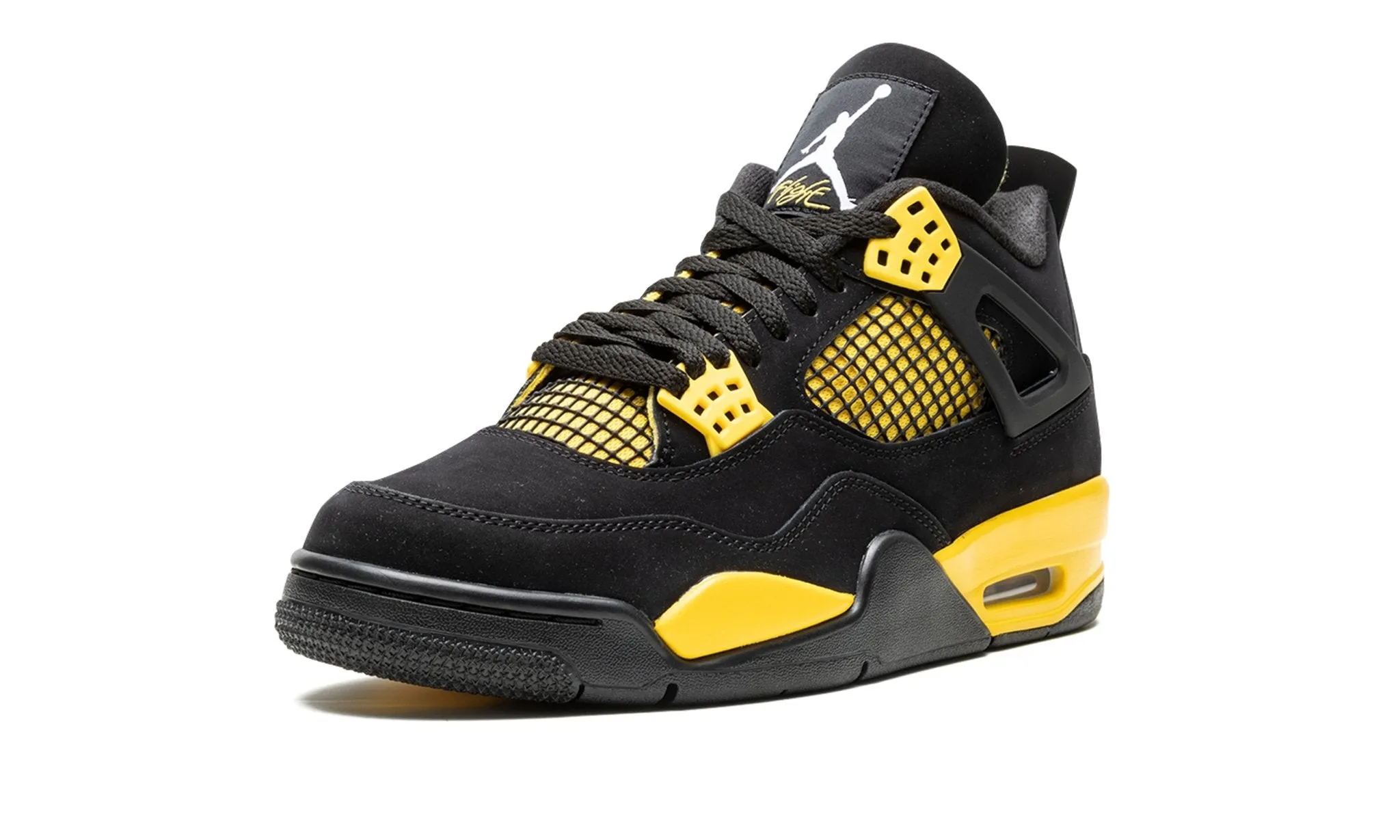 Jordan 4 Retro "Thunder" (Worn Once)