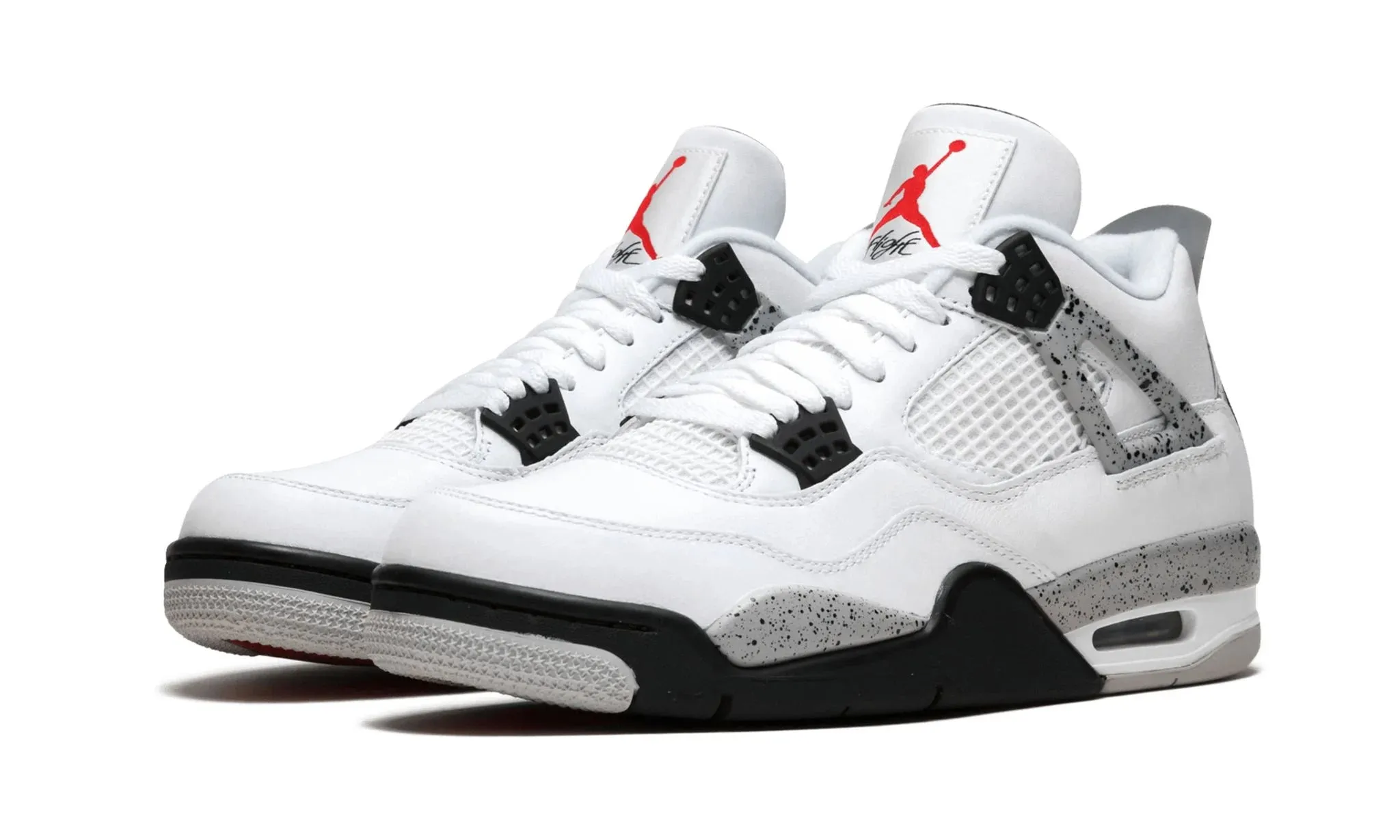 Jordan 4 Retro "White Cement" (Worn)