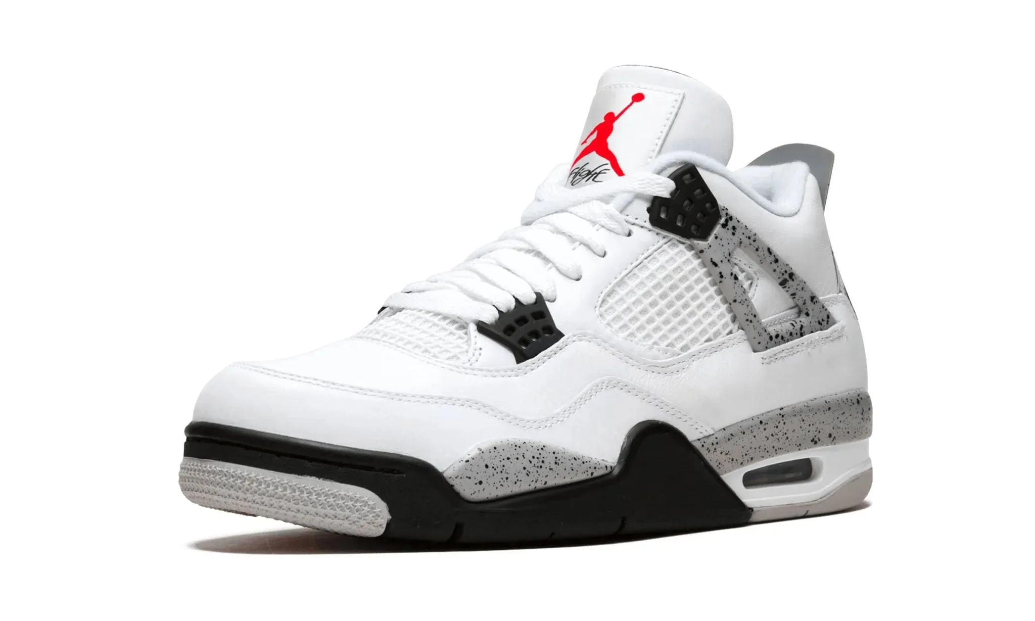 Jordan 4 Retro "White Cement" (Worn)