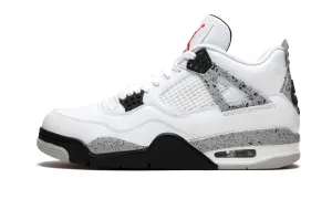 Jordan 4 Retro "White Cement" (Worn)