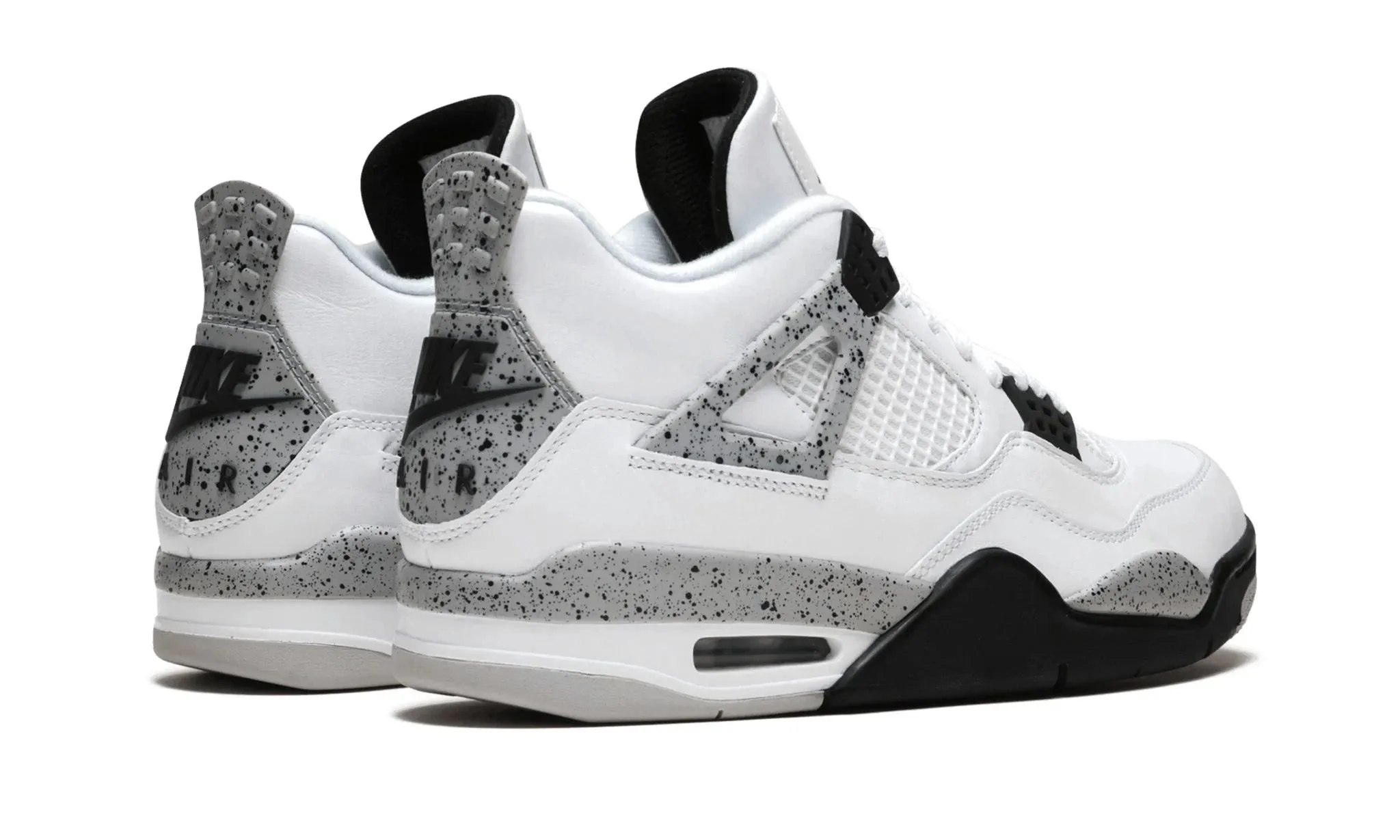 Jordan 4 Retro "White Cement" (Worn)