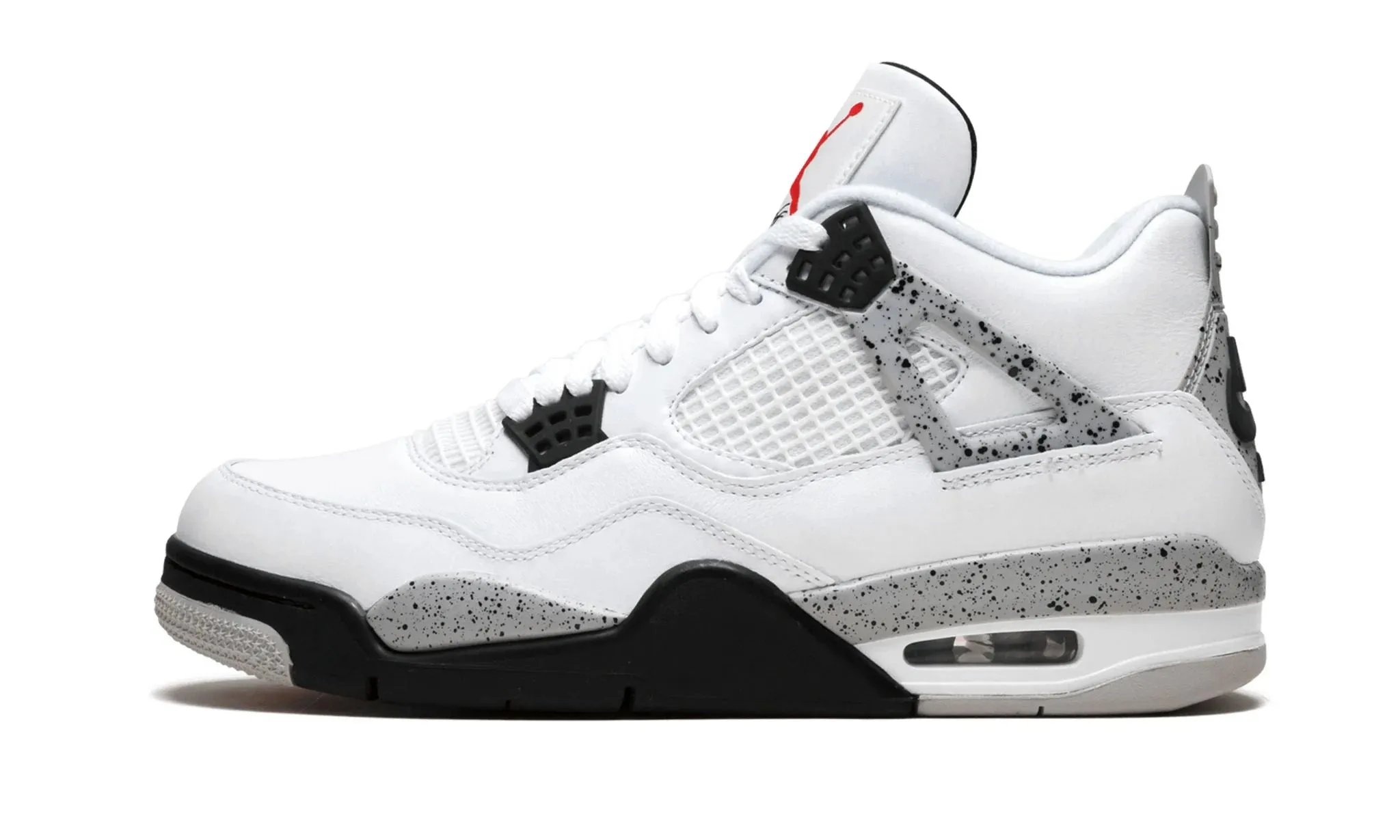 Jordan 4 Retro "White Cement" (Worn)