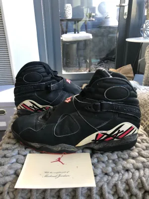 Jordan 8 OG Playoff Game worn