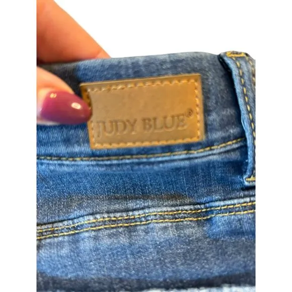 Judy Blue Destroyed Pull-On Jeggings - Size 13/31