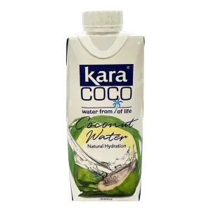 Kara Coco 100% Coconut Water 330ml ~ 佳樂椰子水 330ml