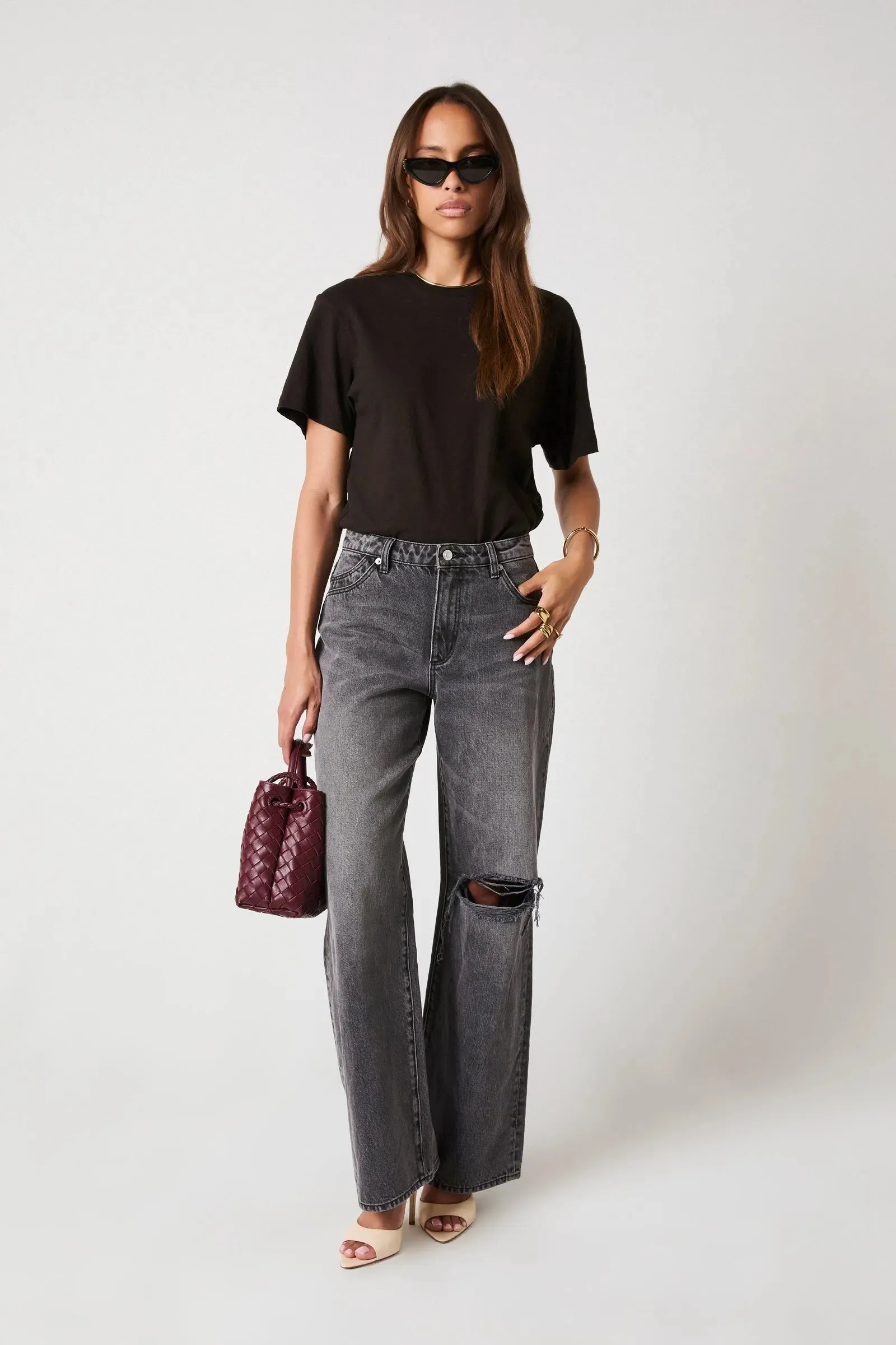 Kate Baggy - Worn Black