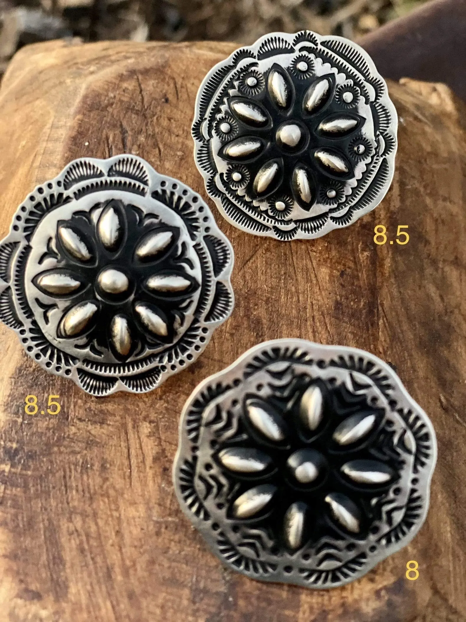 Kayla Sterling Concho Burst Ring